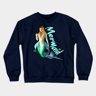 Beautiful Mermaid Crewneck Sweatshirt